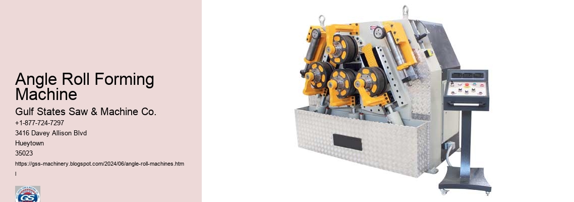 Angle Roll Forming Machine